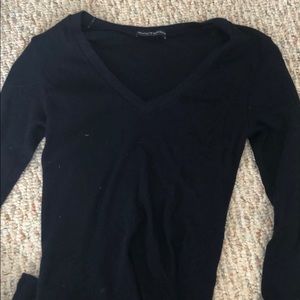 brandy melville long sleeve top navy